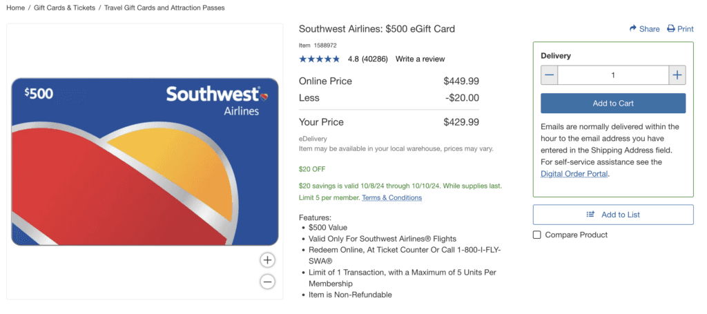 a screenshot of a credit card